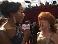 Emmys Red Carpet - Chescaleigh interviews Kathy Griffin