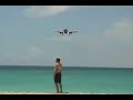 Maho Beach - St Maarten AA 757 Air France A340 Maho Beach - St Maarten AA 757 Air France A340