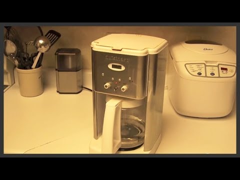 How to clean a Coffee Maker with vinegar