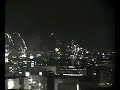 time lapse of new years firework in oslo