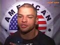 Thiago Alves on Knockout of Karo Thiago Alves on Knockout of Karo