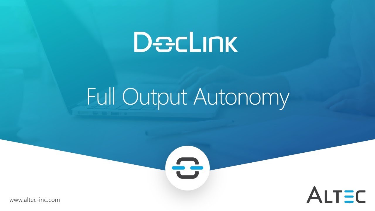 DocLink by Altec - Distribution Pack - Full Output Autonomy