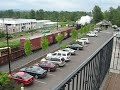 UP 844 steam locomotive thru Troutdale OR