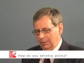 Q2 of 8 BNE Best Practice Interview 2:  Policy