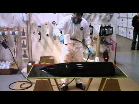 how to apply gelcoat on a boat