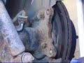 Changing Rear Brakes on Isuzu Rodeo Changing Rear Brakes on Isuzu Rodeo