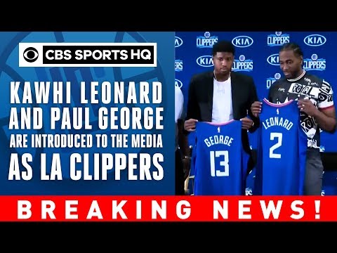 Video: Kawhi Leonard thanks Toronto | Steve Balmer FIRED UP | Clippers Press Conference | CBS Sports HQ
