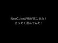 NeoCube遊んでみた