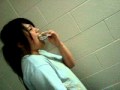 Kabao eating ricecrispy lmaol!