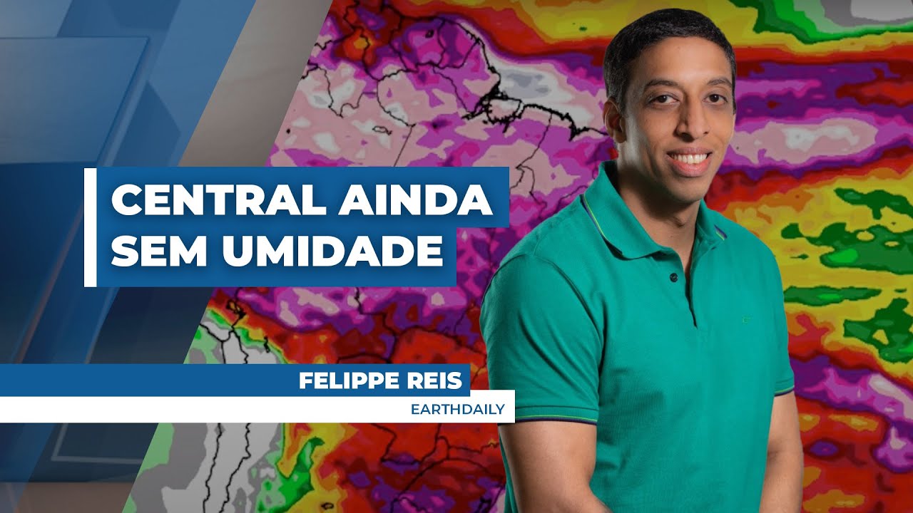 Brasil Central mantém falta de umidade até a próxima semana