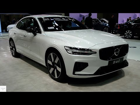 2024 Volvo S60 Recharge T8 Plug-in Hybrid / In-Depth Walkaround Exterior & Interior