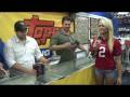 Topps 08 Letterman Football Rip Party