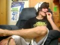 Eating a crayon