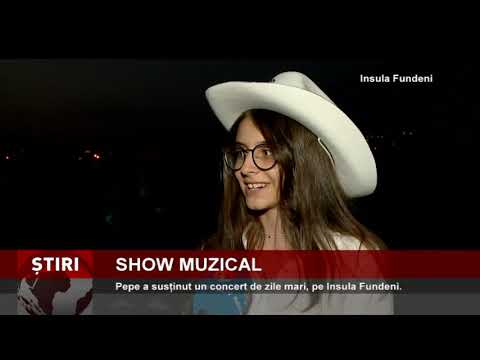 Pepe, concert de zile mari pe Insula Fundeni