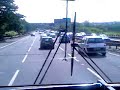 ride through malpas tunnels on the m4 in a tiger bus ride through malpas tunnels on the m4 in a tiger bus