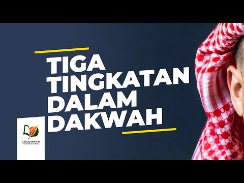 Tiga Tingkatan dalam Dakwah