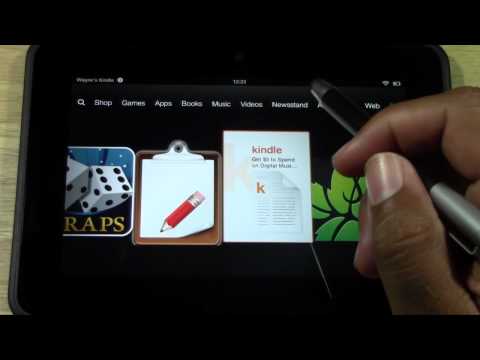 how to open camera on kindle fire hd