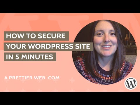 how to secure wordpress