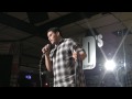 Josh Performing His First Stand-up Set