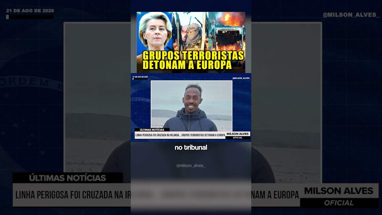 LINHA PERIGOSA FOI cruzada na IRLANDA... GRUPOS TERRORISTAS detonam a EUROPA