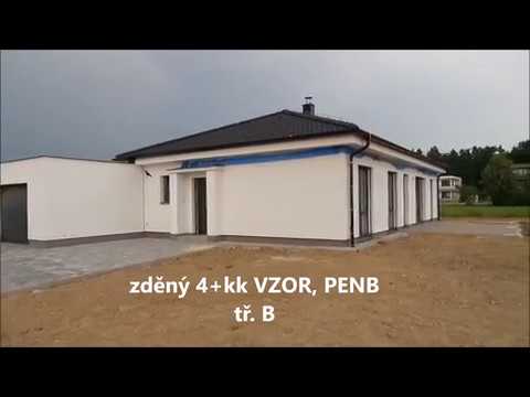 Video Prodej parcely a domu k výstavbě, 4+kk, nízkoen. tř. B, Hosín u Českých Budějovic, 690 m2