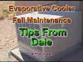 Evaporative Air Cooler Fall Maintenance