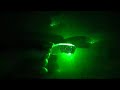 Laser shines through a cheap $ cap, and 2 pieces of plastic.