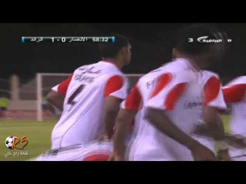 الأنصار (0 - 1) الرائد دوري زين السعودي