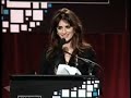 IFP's Gotham Independent Film Awards gave one of their four tributes to influential independents in film to actress Penelope Cruz. Penelope's body of work embodies what is exciting and vibrant about filmmaking today, in particular independent filmmaking. Her performances working with internationally acclaimed directors and her choice of roles are dynamic, vivacious and varied. Earlier in the evening, she and the rest of the cast for Vicky Christina Barcelona also captured the Gotham Award for Best Ensemble Performance.