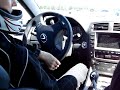 Lexus ISF drifting in Germania