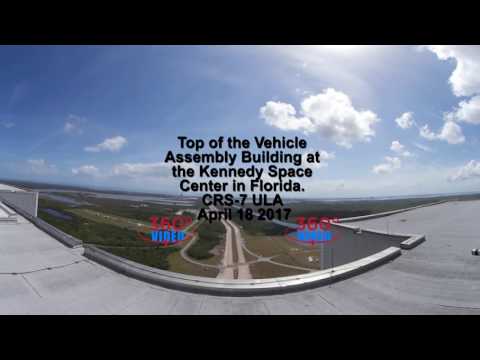 Rocket Launch From The Top Of The VAB!! (360 4K VR) - YouTube