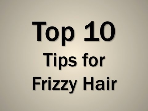 how to avoid frizzy hair