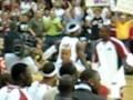 LeBron James...Chalk Toss