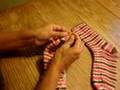 Kitchener Stitch to Finish a Sock