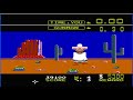 nintendo 1985 a classic light gun game from nintendo, it is basically an old western gun drawing game. gamers have to do is draw your zapper first before your opponent does. the later levels can get challenging. can you draw your gun first and fast? song: stage 1-sunset riders ~konami~