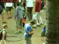 Stoned Hippie Doing Crazy Dance