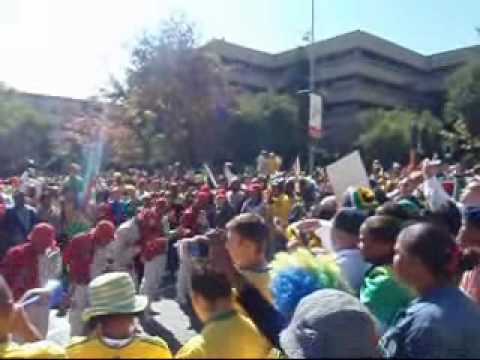 2010 South Africa World cup soccer parade Sandton.wmv. Length: 3:5; Rating Average: 5.0' max='5' min='1' numRaters='9'