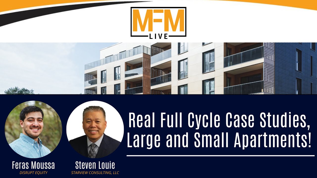 Real Full Cycle Case Studies, Small and Large Apartments!