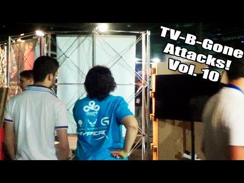 TV-B-Gone Attacks - Apagando teles en la DreamHack con TiparracoSA