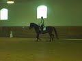 Tanner and Steph,... Dressage test warmup.....Oct. Whisperwood Show.....