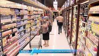 Visita na Record - 26/12/2021 - Confiança Supermercados