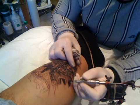 biomechanic tattoo