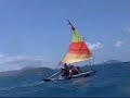 Sailing Inflatable Kayak - Sevylor SVX200 XK2 SailboatsToGo!