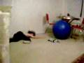 Exercise Ball Face Plant