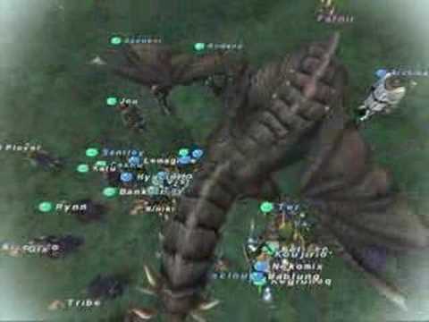 HNM - Ananta Vs Final Fantasy 11 HNM: Ouryu, King Behemoth, Aspidochelone, Fafnir, Hydra.