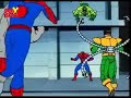 Spider-man superhero cartoon tribute