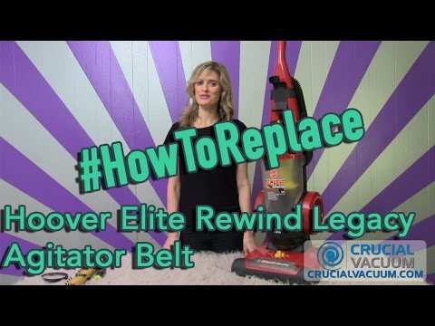 how to change the belt on a hoover empower vacuum