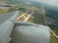 Northwest 757 takes off from Detroit