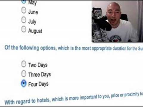 E3 2008 Attendee Survey (Screenflow Test)