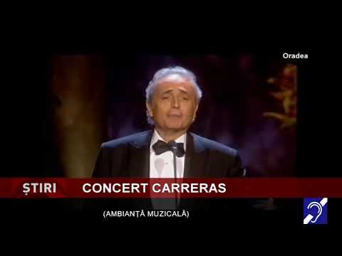 José Carreras, în concert la Oradea